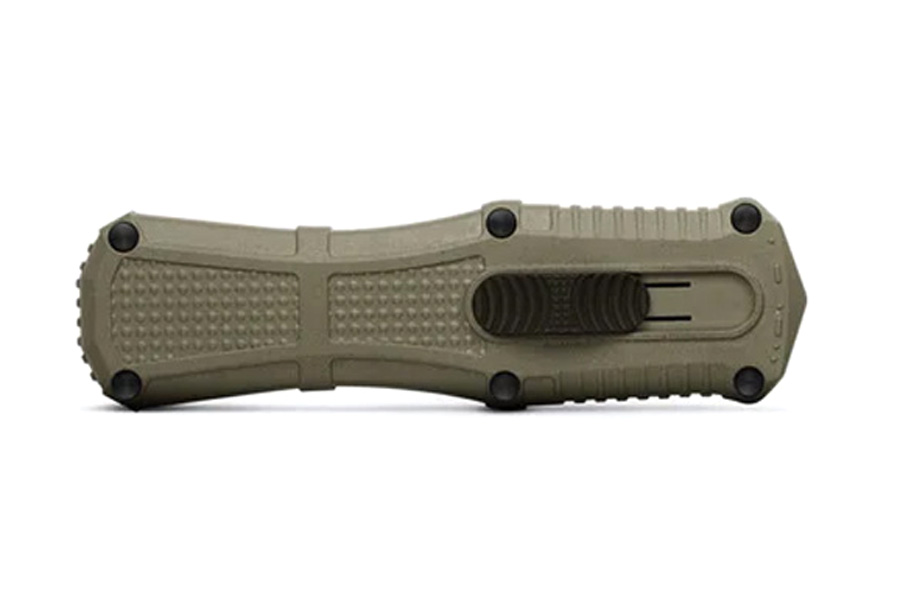 BENCHMADE KNIFE Mini Claymore OTF Ranger Dagger Green Grivory