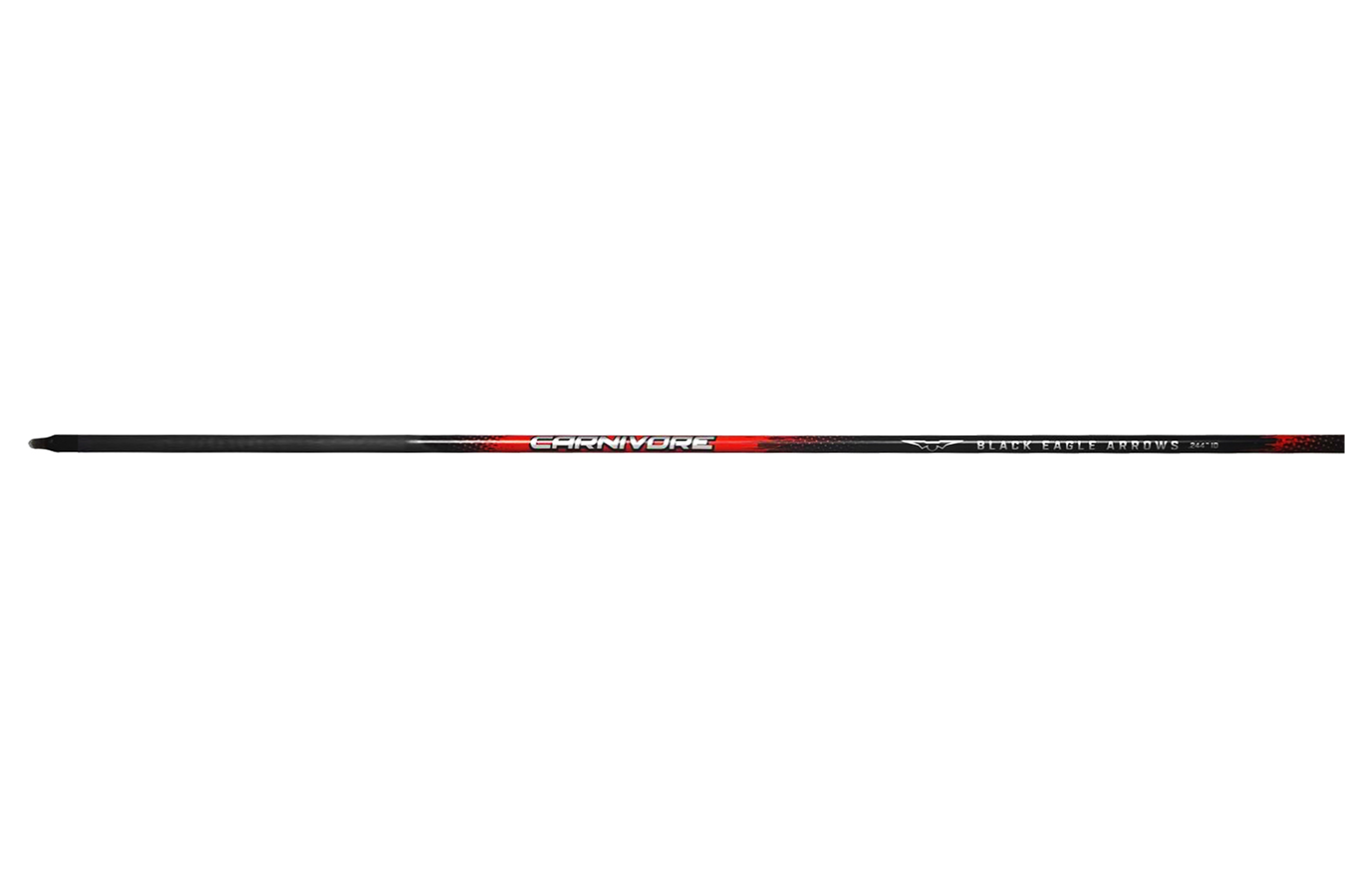 BLACK EAGLE Carnivore Arrow and Shaft Fletched 300 6pk