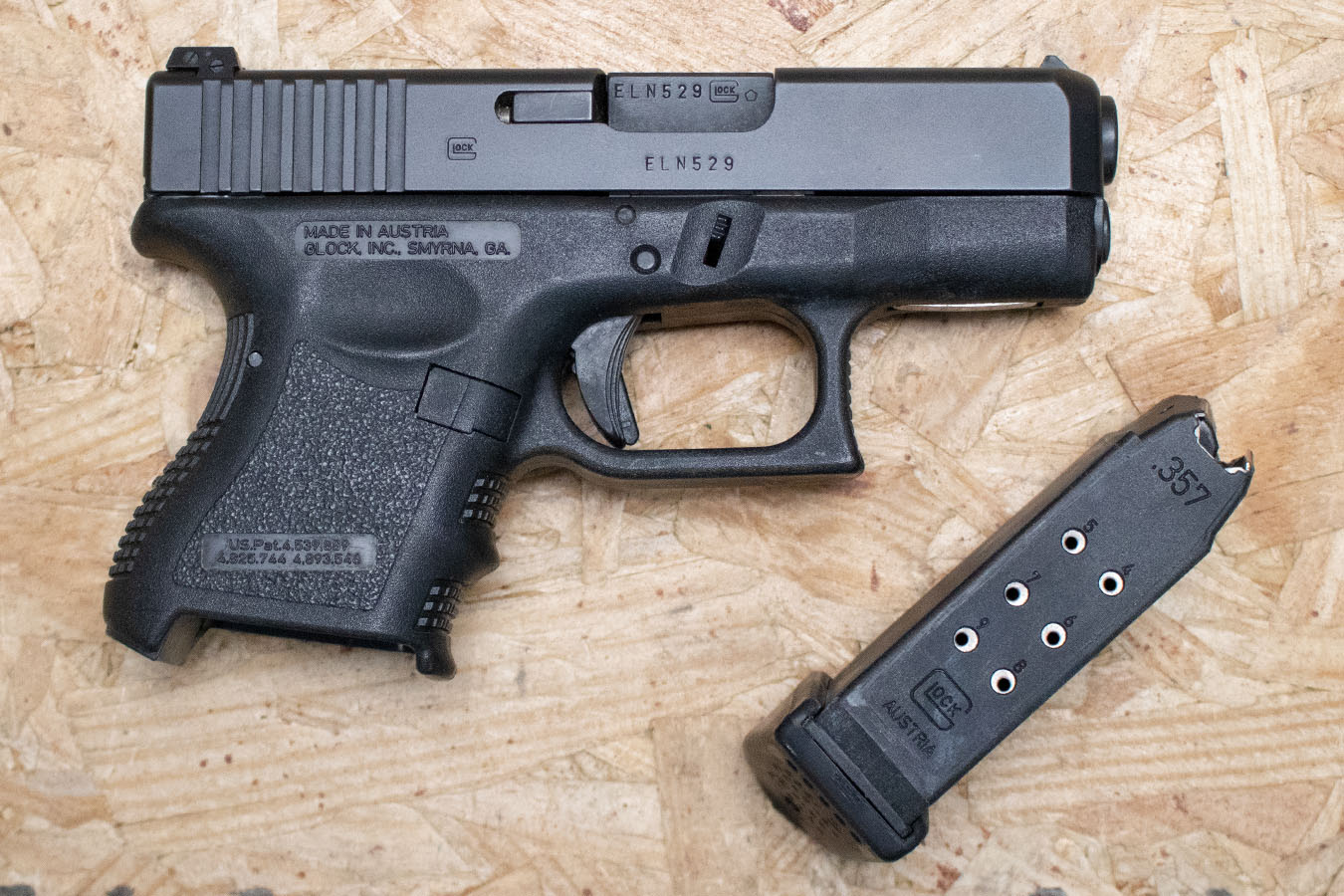 Glock 33 357 SIG Police Trade-In Compact Pistol | Sportsman's Outdoor ...