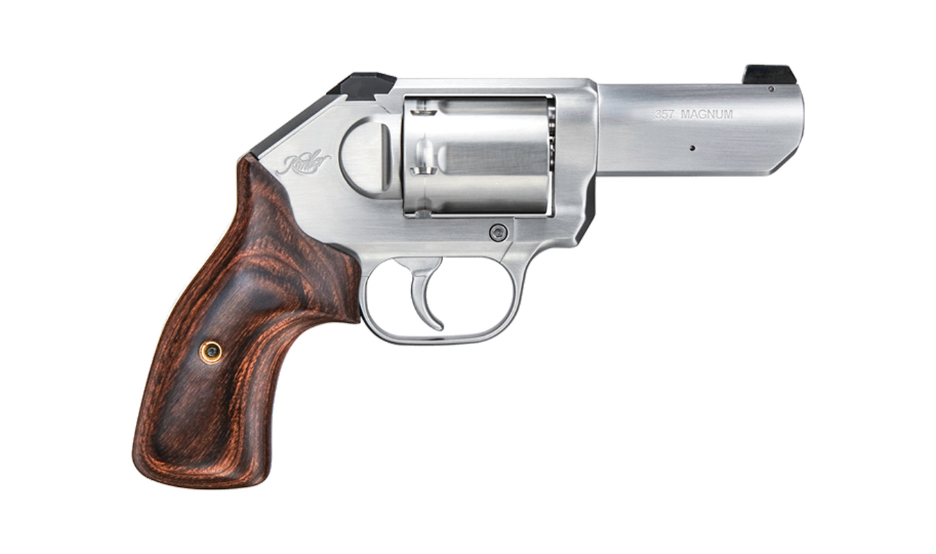 KIMBER K6s Stainless 357 Magnum Revolver with 3-Inch Barrel