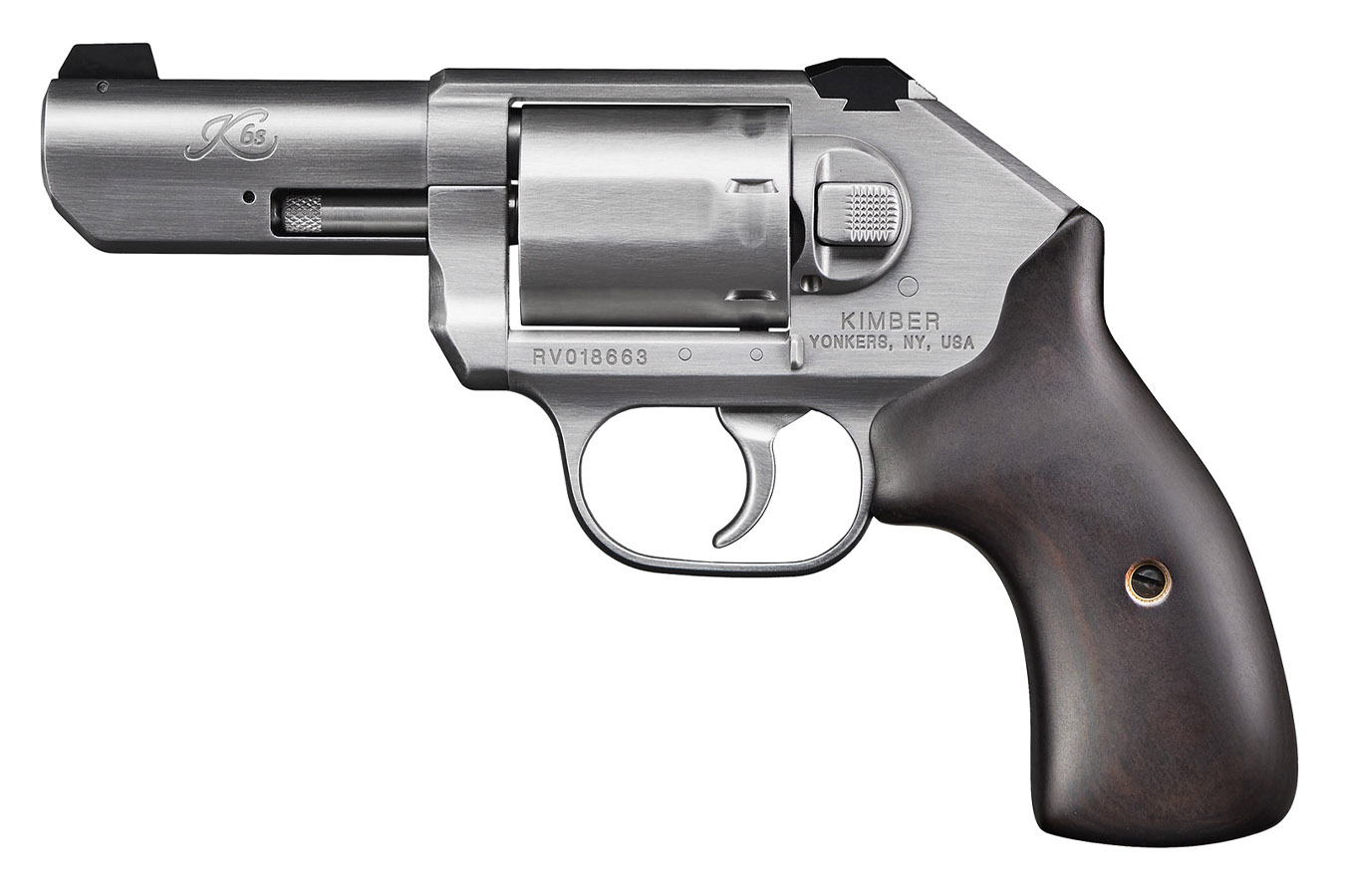 KIMBER K6s Stainless 357 Magnum Revolver with 3-Inch Barrel