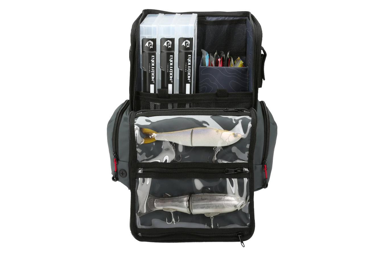 EVOLUTION OUTDOORS Largemouth 3.0 Tackle Backpack