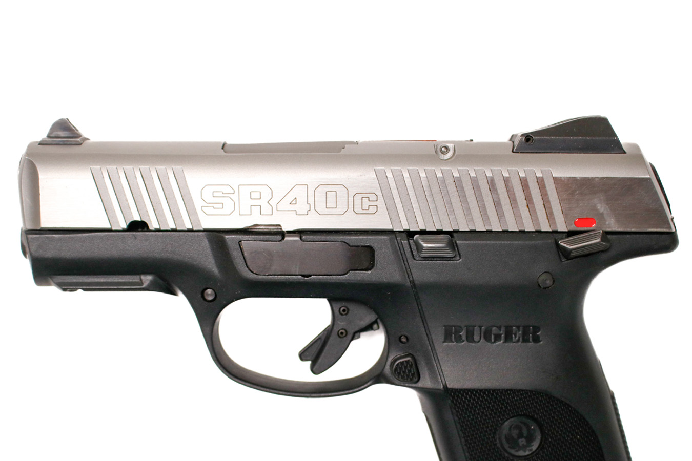RUGER SR40C 40 S&W Used Police Trade-In Pistol
