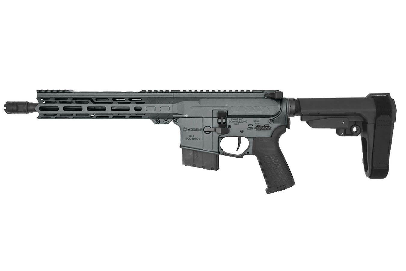 CMMG Banshee MK4 338 ARC Semi-Auto Pistol with Tungsten Finish