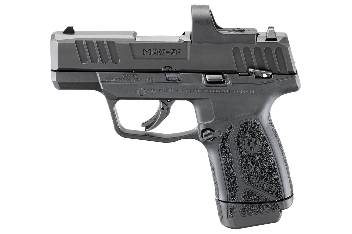 RUGER MAX-9 9mm Optic Ready Pistol with Ruger ReadyDot Micro Reflex Sight