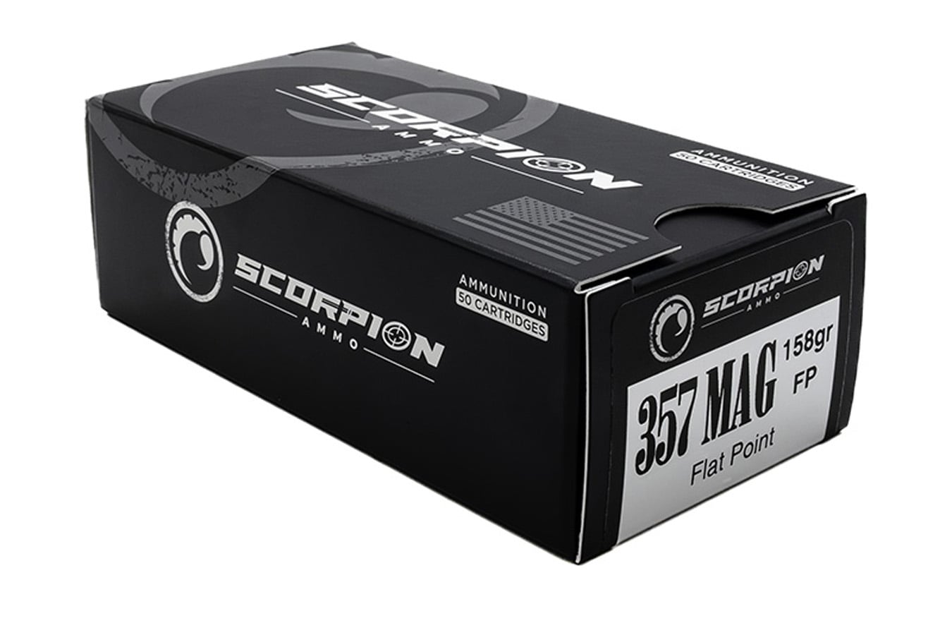 SCORPION 357 Magnum 158 gr Flat Point Target 50/Box
