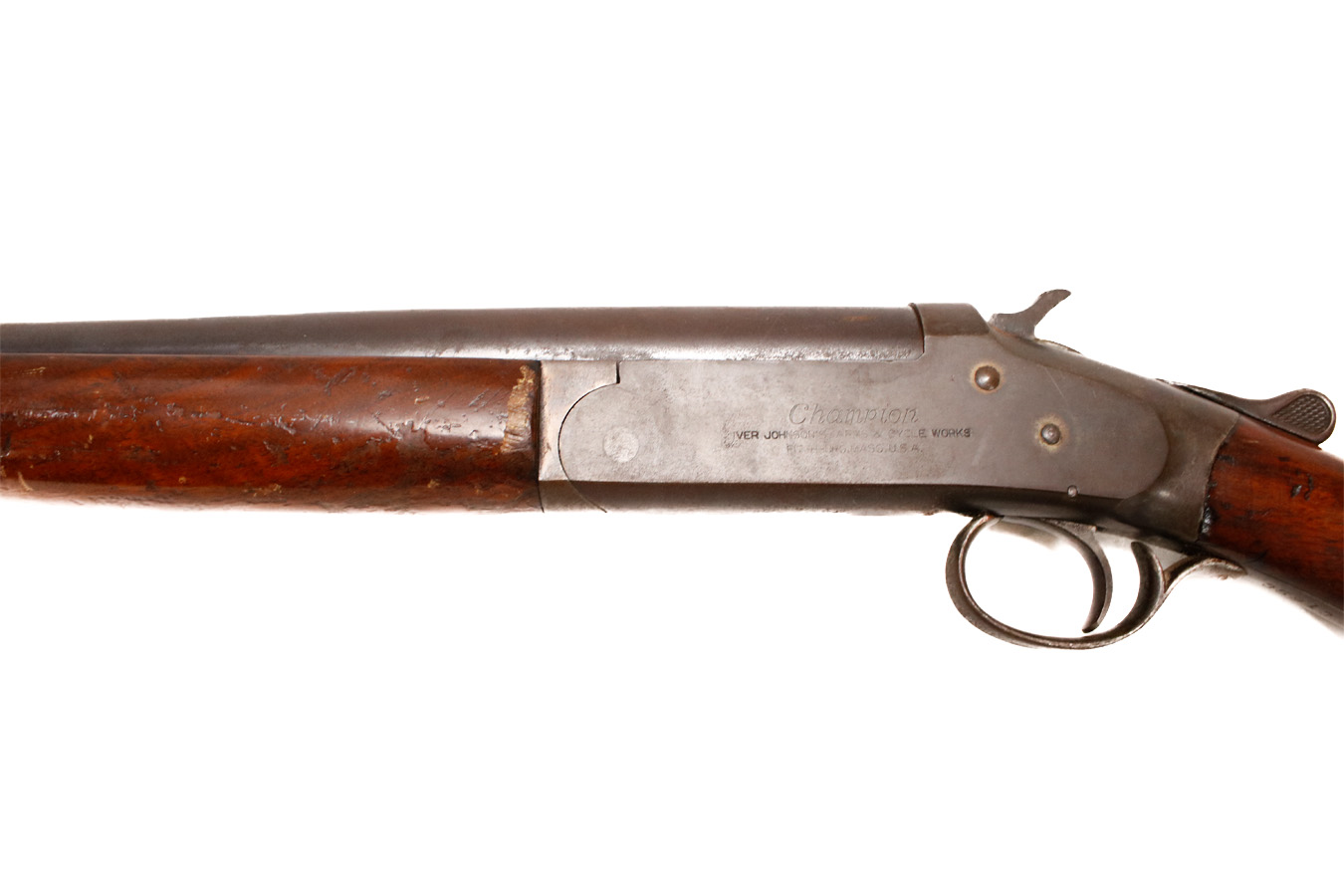 IVER JOHNSON Champion 12 GA Police Trade-In Shotgun