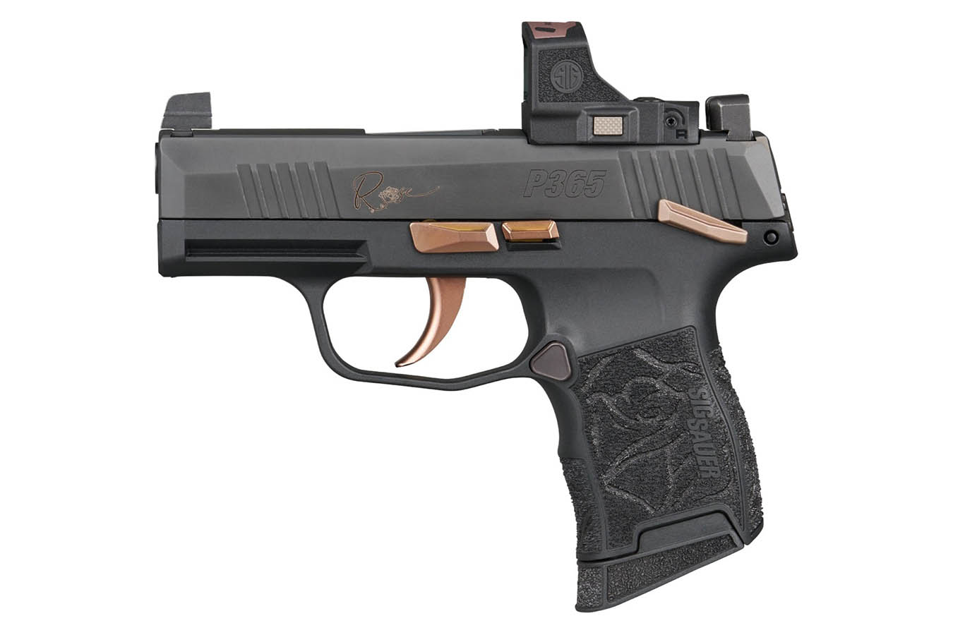 SIG SAUER P365 Rose 380 ACP Pistol with ROMEO-RS Compact Red Dot Sight