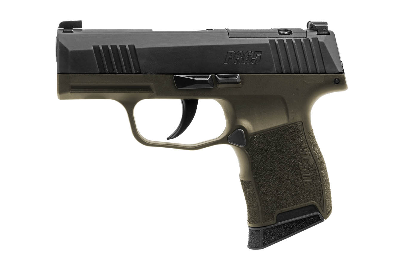SIG SAUER P365 9mm Optic Ready Pistol with OD Green Frame (Fortunate Son Edition)