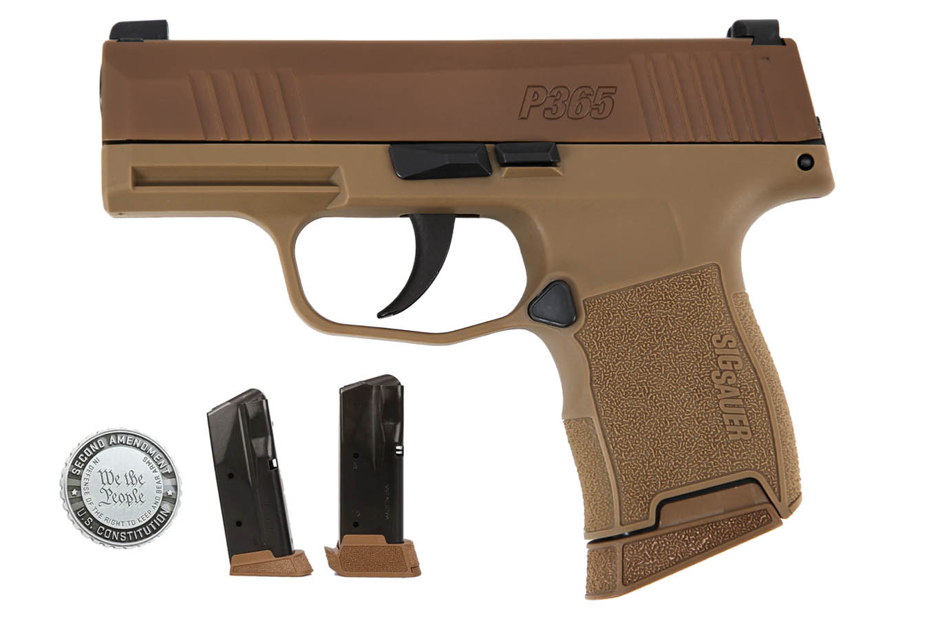 SIG SAUER P365 9mm Optic Ready 2A Edition Pistol with FDE FInish