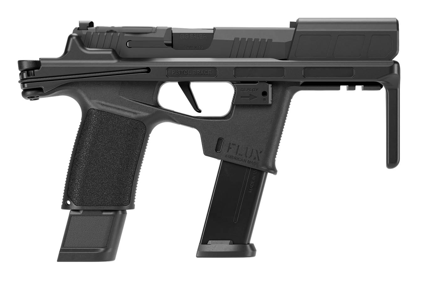 SIG SAUER P365-FLUX 9mm Optic Ready Pistol with Spring Deployable Brace