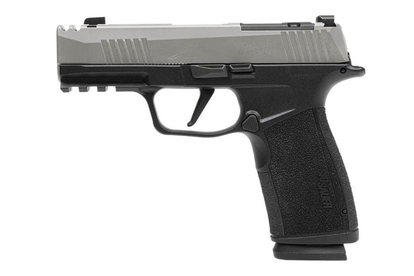 SIG SAUER P365-XMACRO Stainless Comp 9mm Optic Ready Pistol with Slide-Integrated Compensator