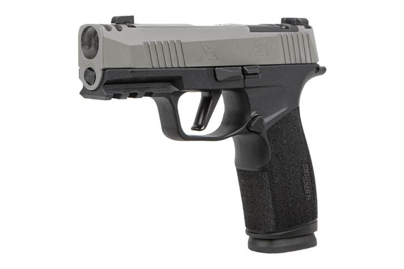 SIG SAUER P365-XMACRO Stainless Comp 9mm Optic Ready Pistol with Slide-Integrated Compensator