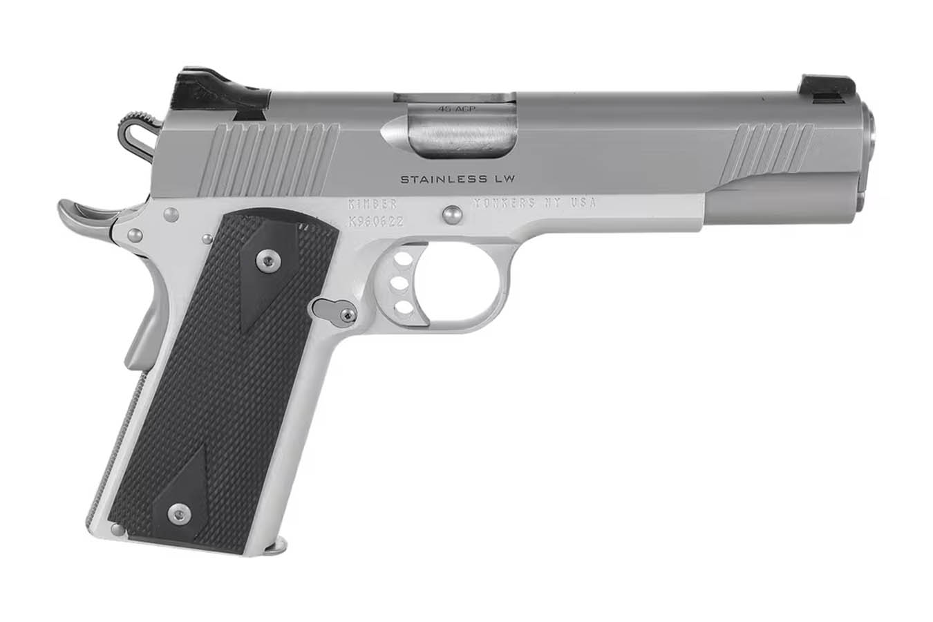 KIMBER 1911 Stainless LW 45ACP Special Edition Pistol with MFT Holster, Kimber Range Ba