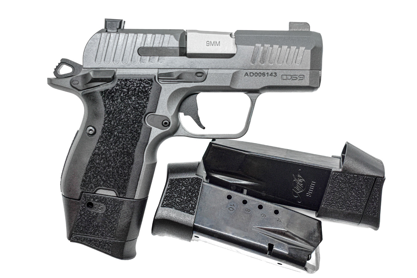 KIMBER CDS9 Classic 9mm Pistol with Gray/Black Finish and Three Magazines