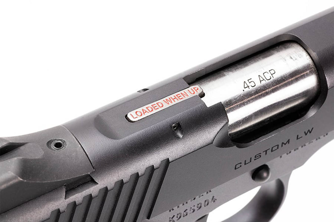 KIMBER 1911 Custom LW Shadow Ghost 45 ACP Bundle with Three Mags, Holster and Range Bag