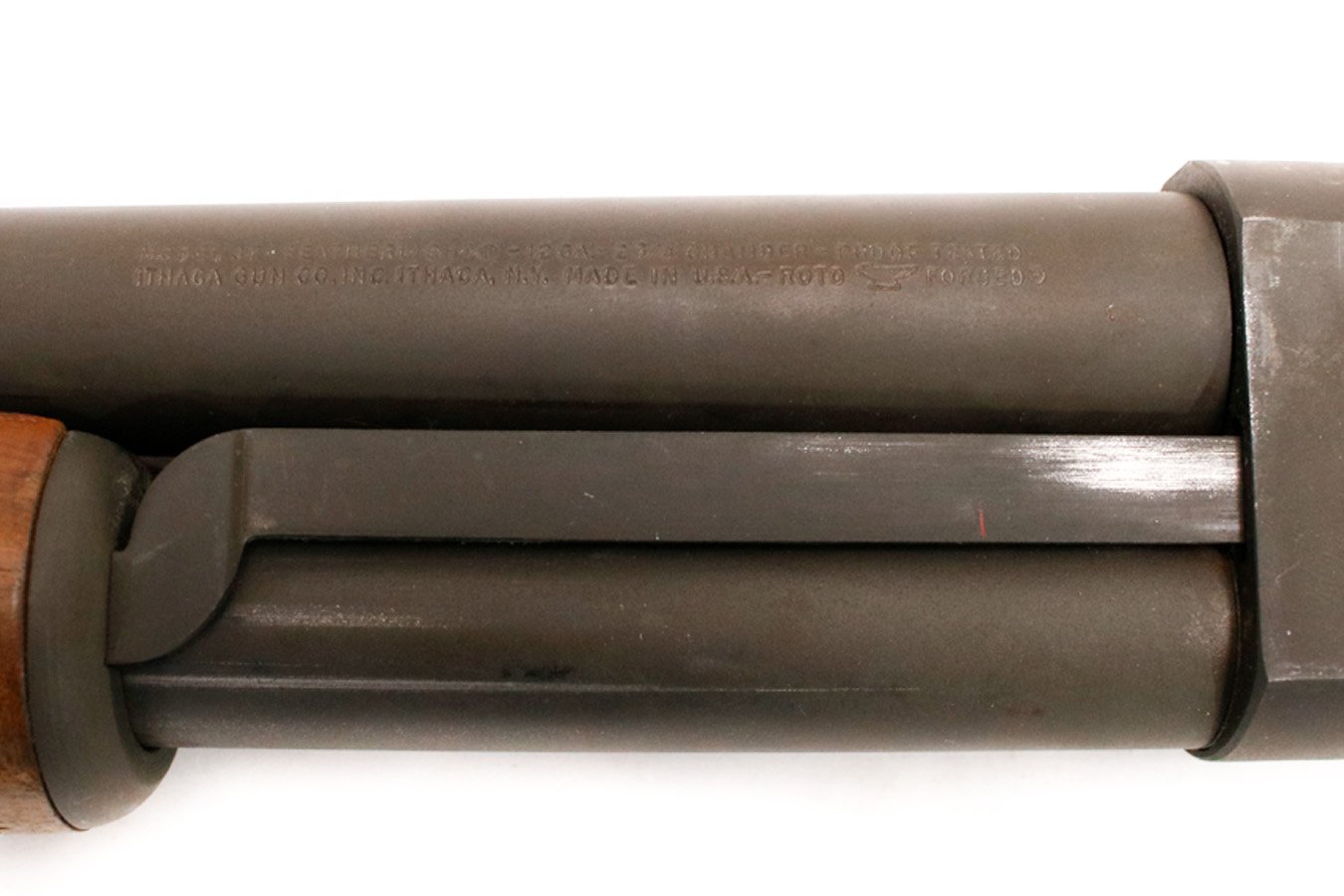 ITHACA 37 Featherlight 12 Gauge Police Trade-in Shotgun