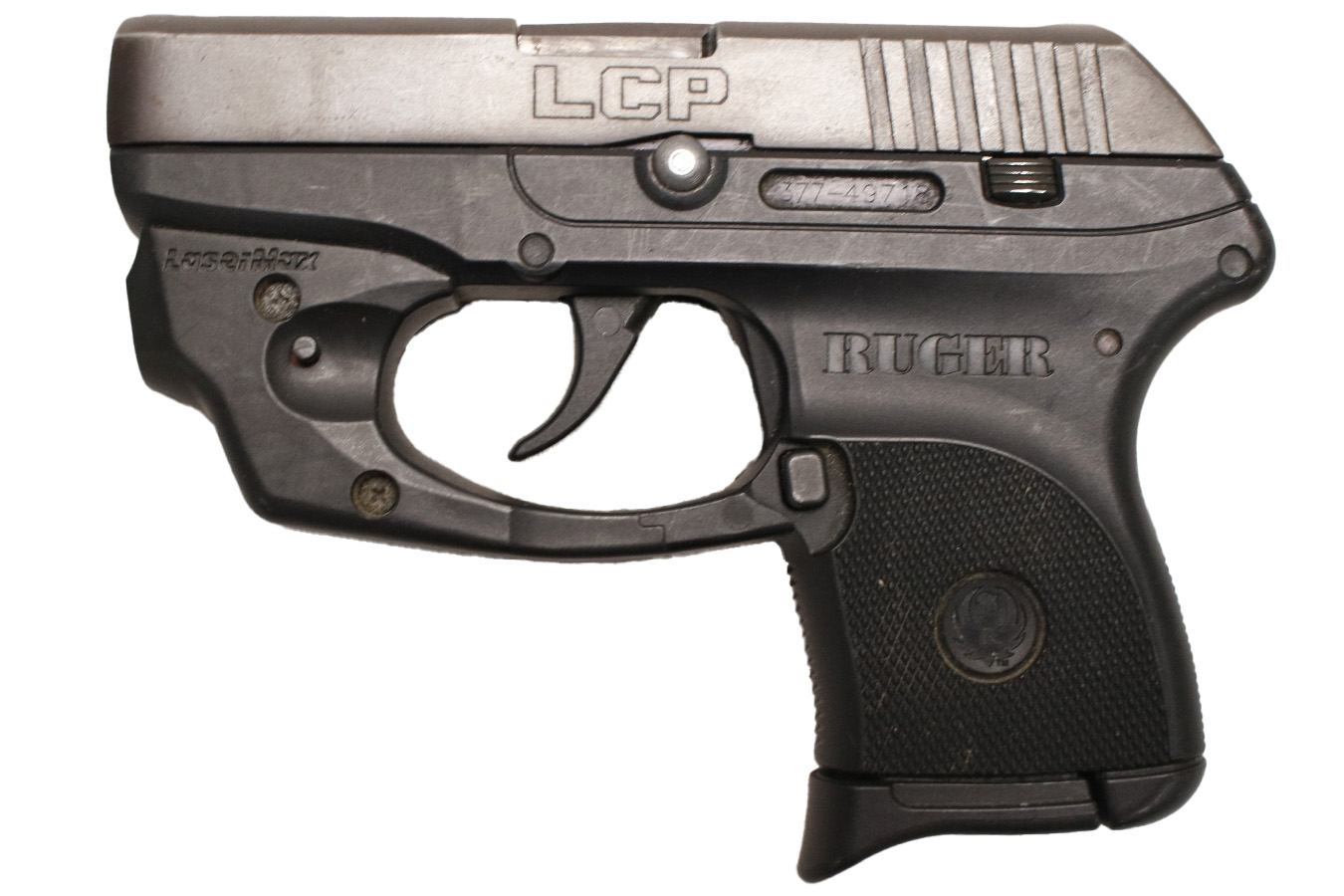 RUGER LCP 380 ACP Police Trade-in Pistol with Lasermax Laser