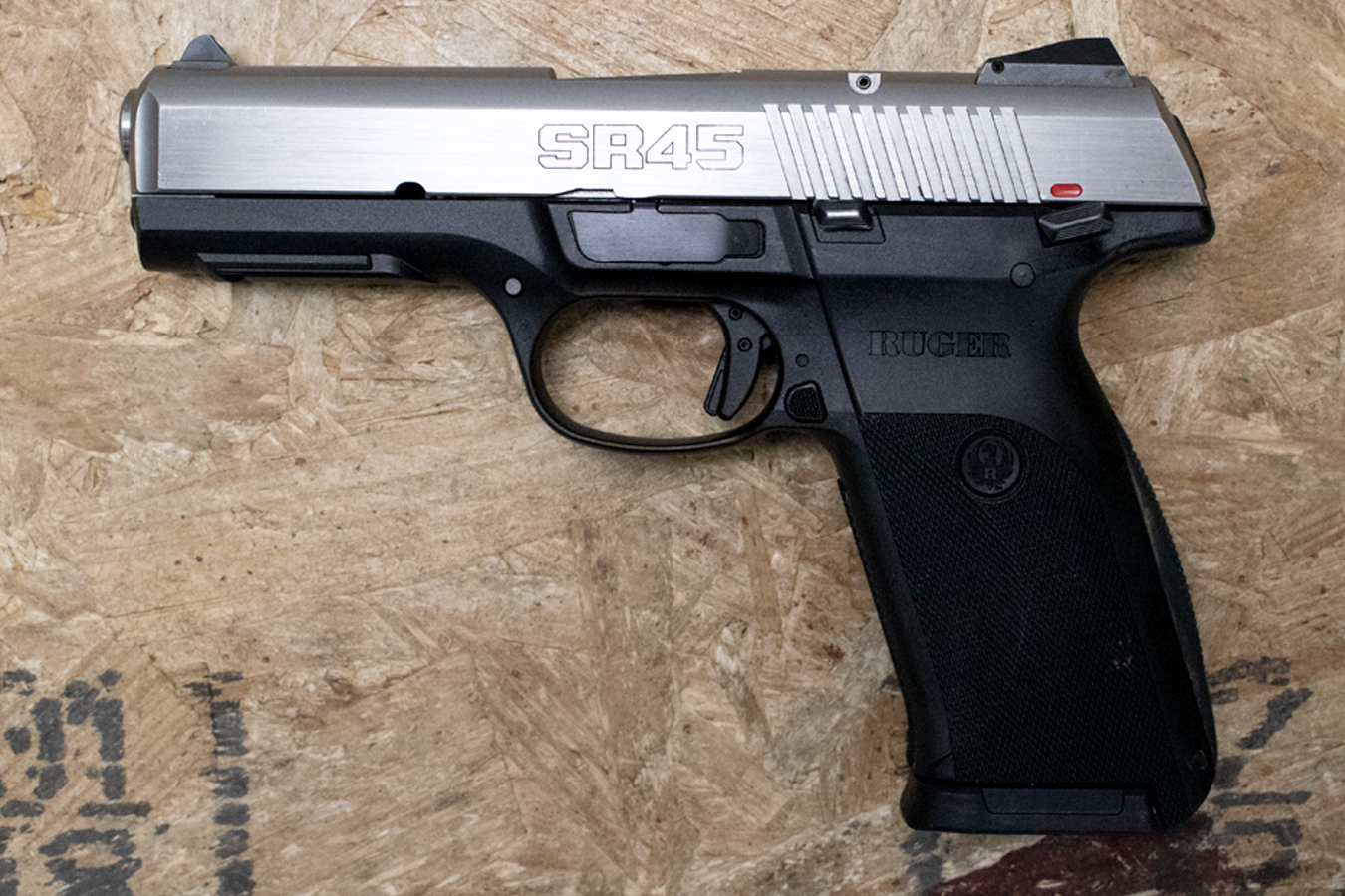 RUGER SR45 45 ACP Police Trade-in Pistol