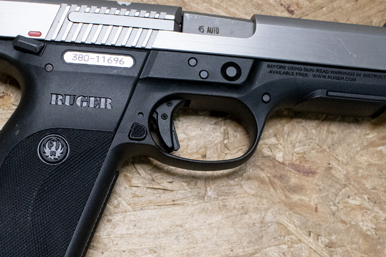 RUGER SR45 45 ACP Police Trade-in Pistol