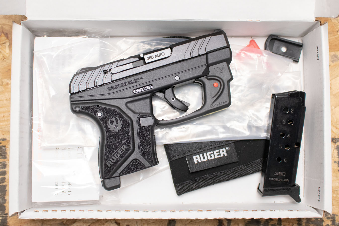 RUGER LCP II 380ACP Used Trade-In Pistol with Laser, Holster, Box