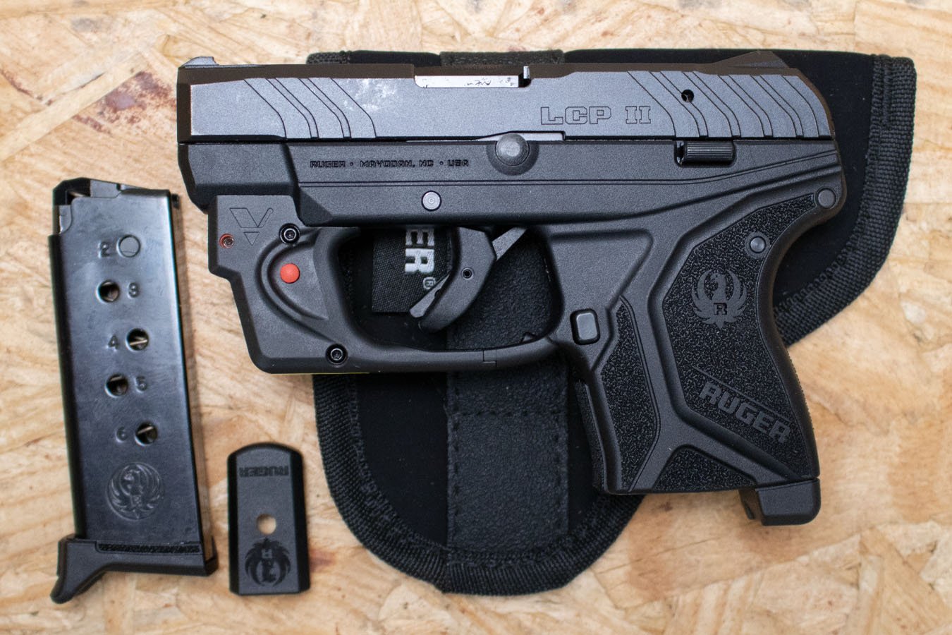 RUGER LCP II 380ACP Used Trade-In Pistol with Laser, Holster, Box