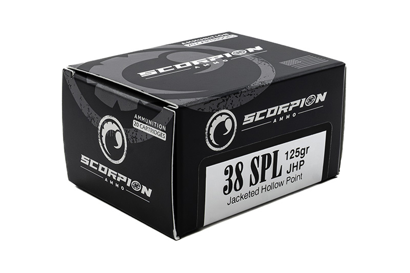 SCORPION 38 Special 125 gr JHP Defense 20/Box