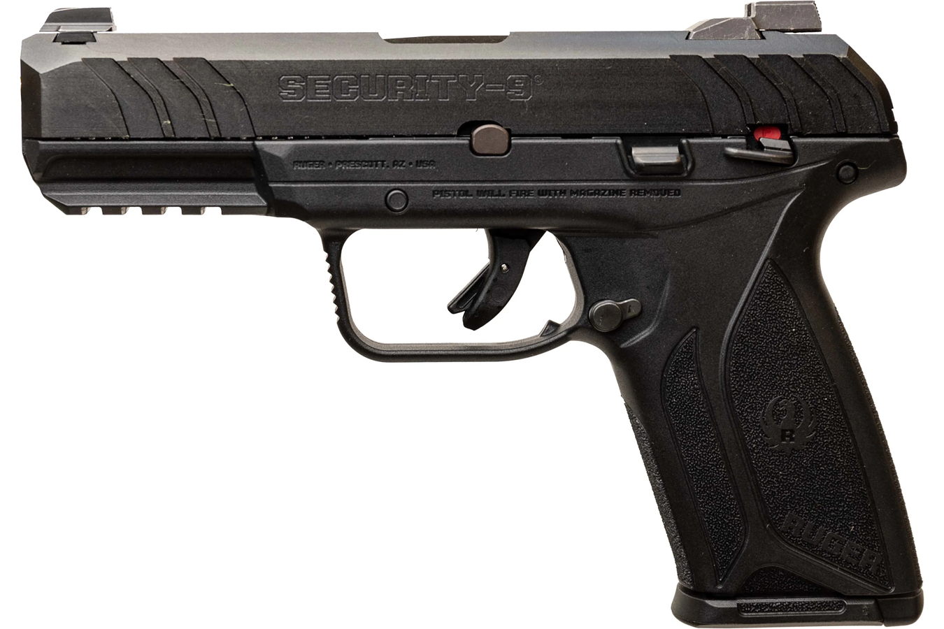 RUGER Security-9 9mm Semi-Auto Pistol with HIVIZ Night Sights