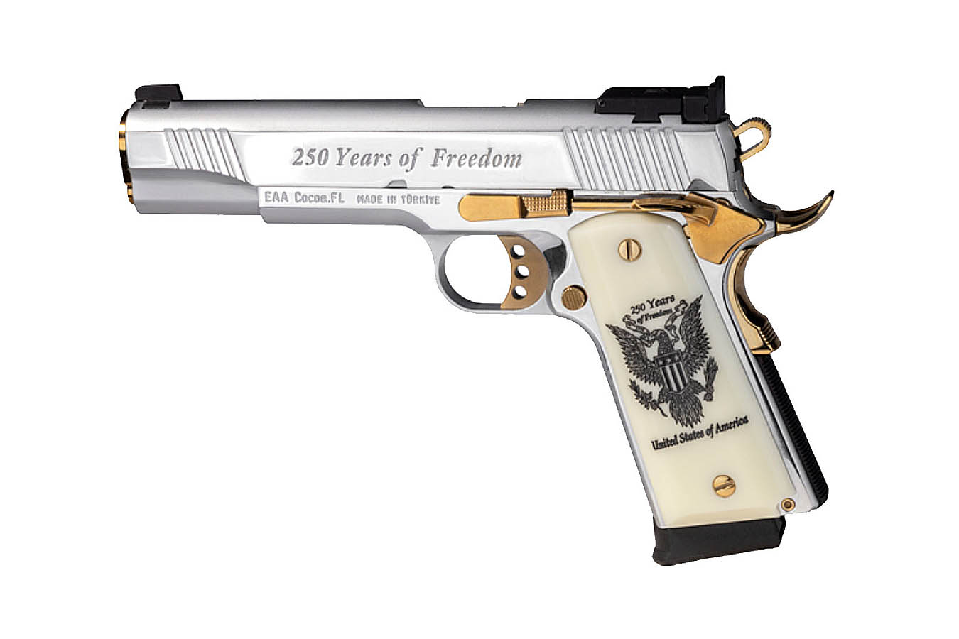 EAA MC1911 250th Anniversary of Freedom Edition 45 ACP Semi-Auto Pistol
