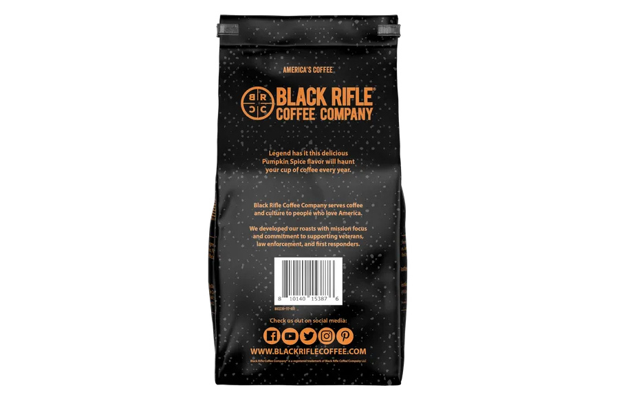 BLACK RIFLE COFFEE CO Pumpkin Spice Roast Ground Coffee