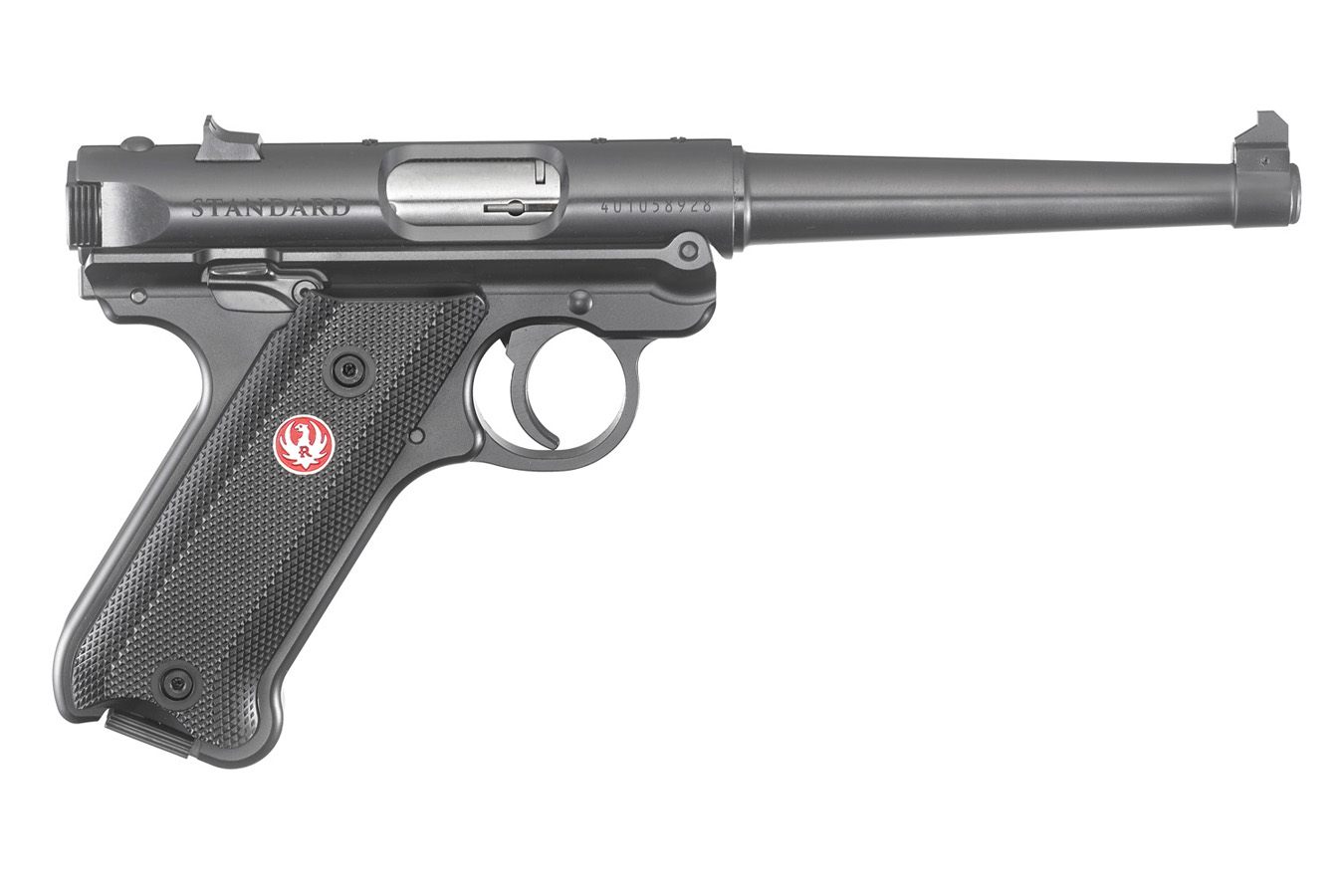 RUGER Mark IV Standard 22LR Rimfire Pistol with 6-Inch Barrel