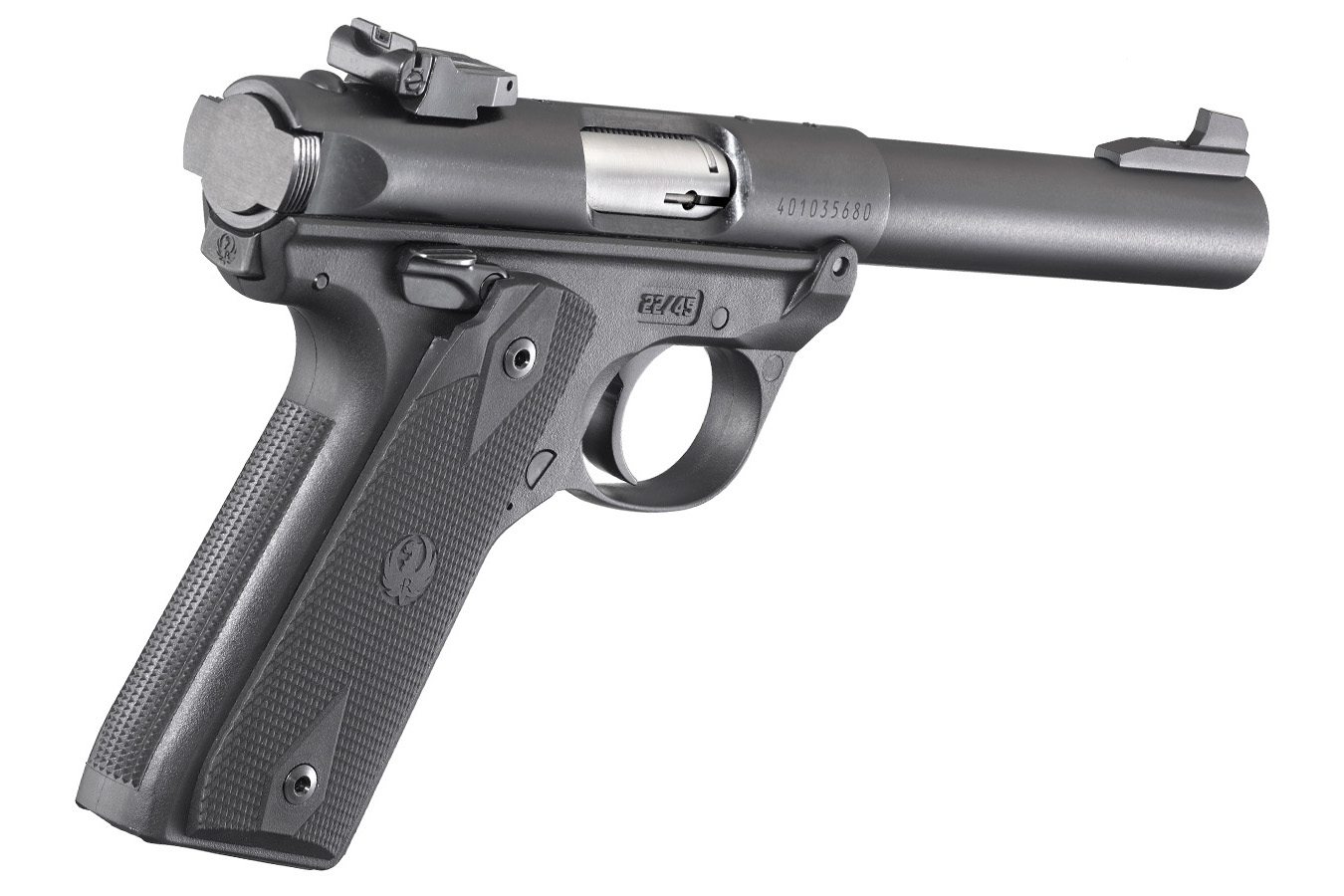 RUGER Mark IV 22/45 Target 22LR Rimfire Pistol with 5.5 Inch Barrel