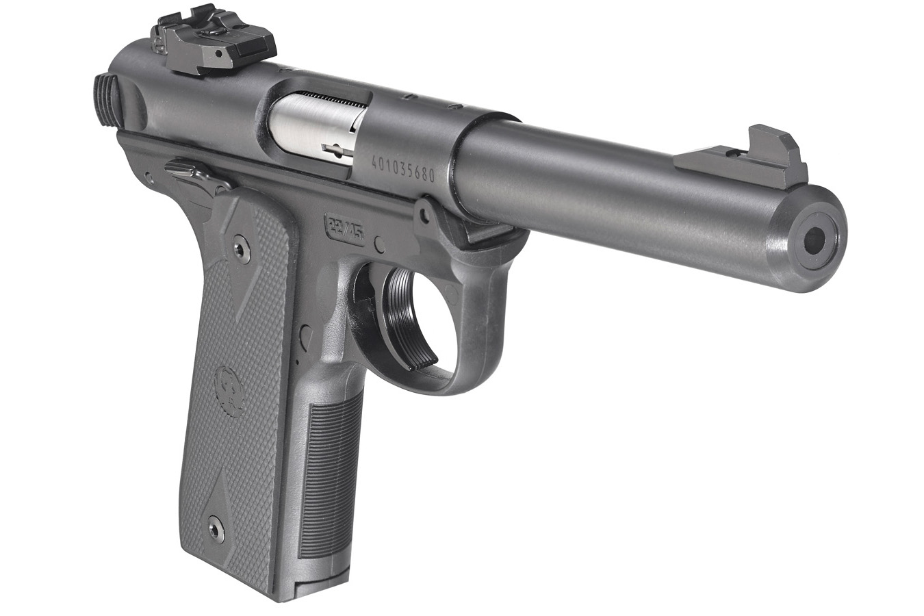 RUGER Mark IV 22/45 Target 22LR Rimfire Pistol with 5.5 Inch Barrel