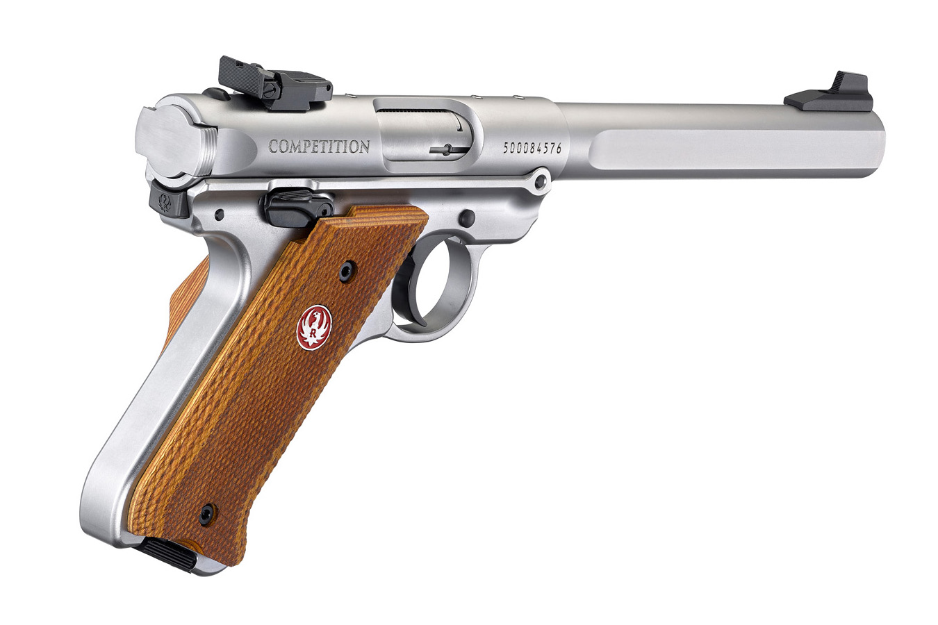 RUGER Mark IV Competition 22LR with Slab-Sided Bull Barrel