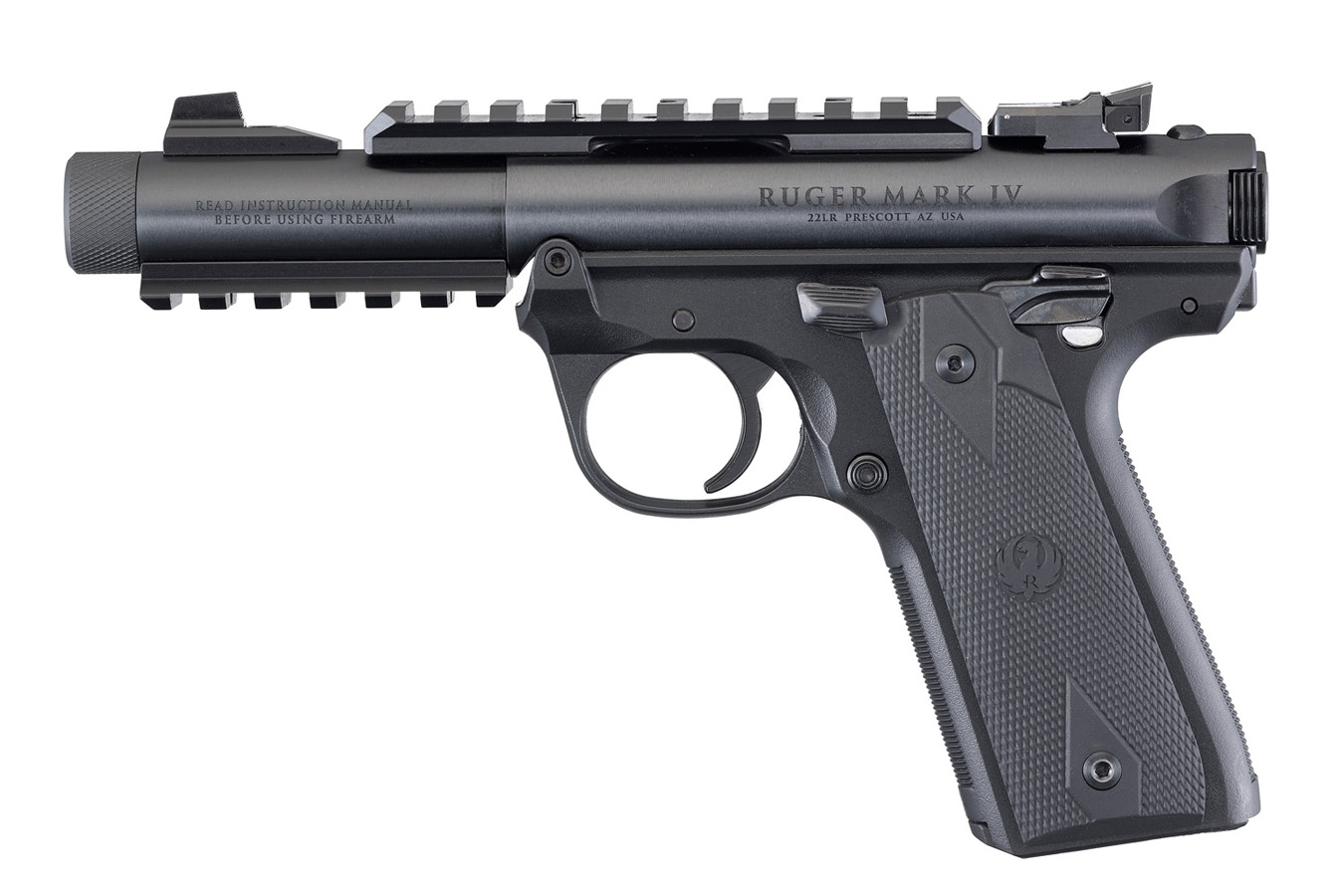 RUGER Mark IV 22/45 Tactical 22LR with Threaded Barrel