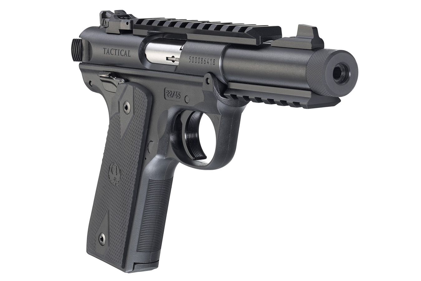 RUGER Mark IV 22/45 Tactical 22LR with Threaded Barrel
