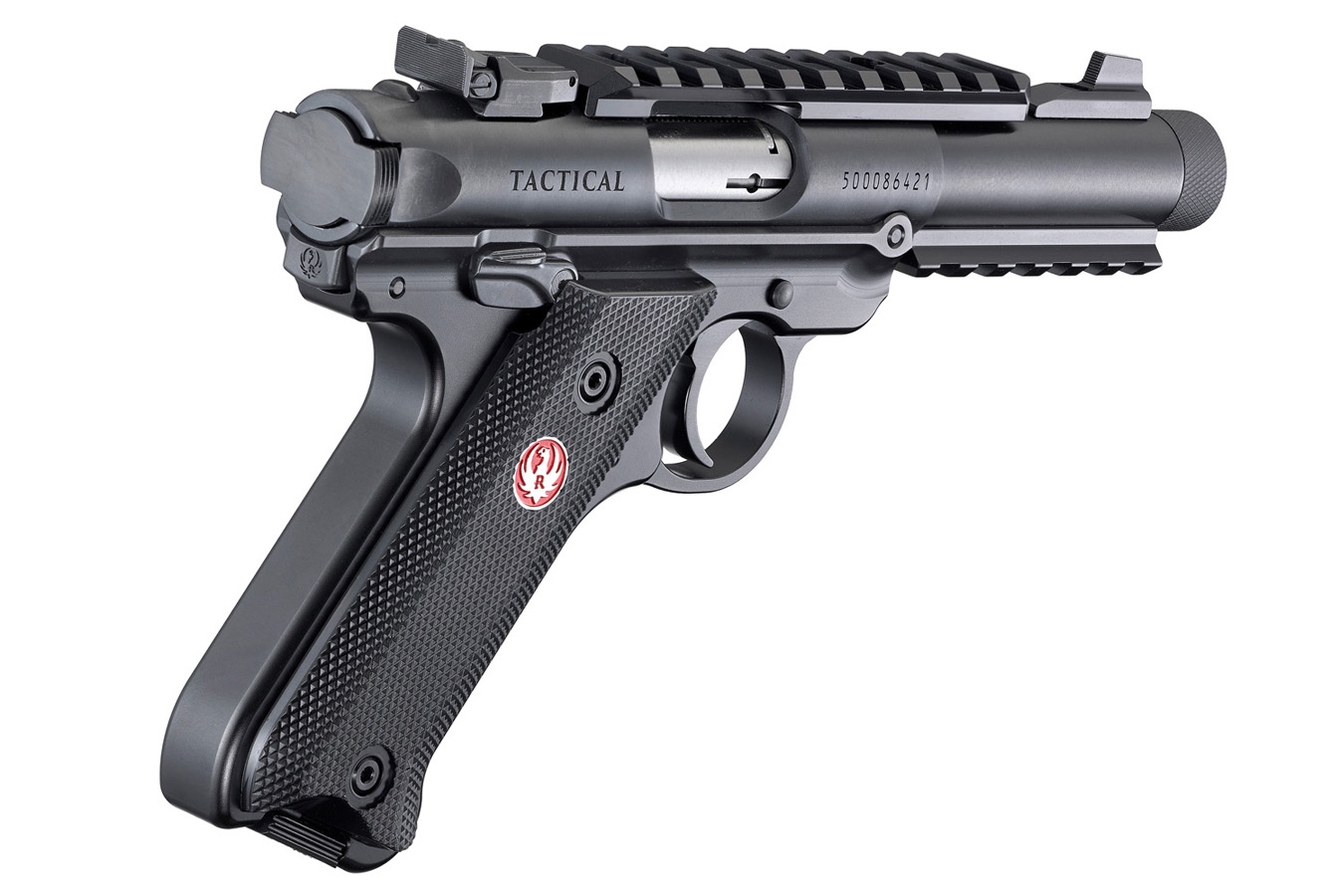 RUGER Mark IV Tactical 22LR Rimfire Pistol with Threaded Barrel