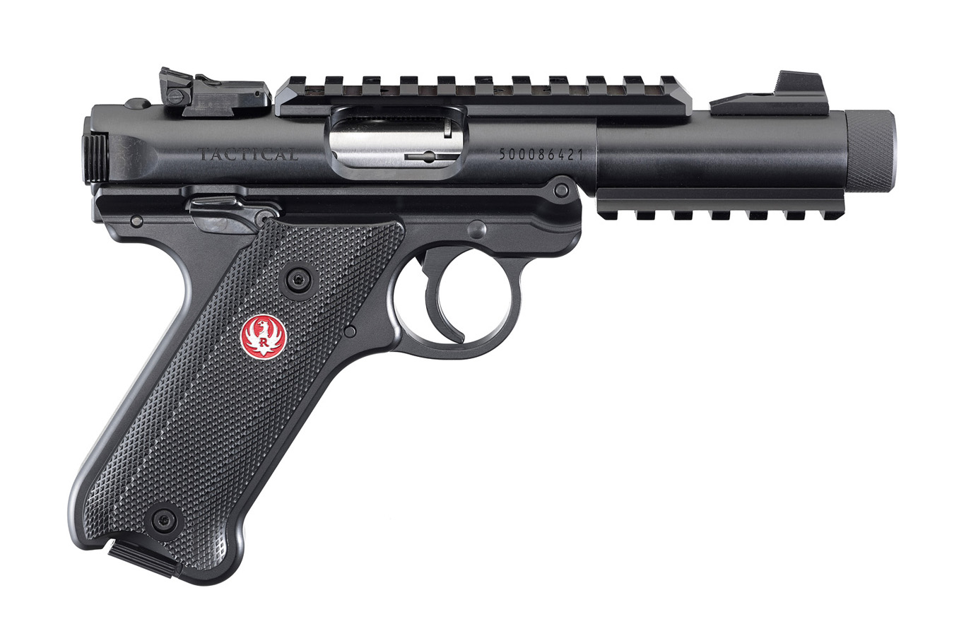 RUGER Mark IV Tactical 22LR Rimfire Pistol with Threaded Barrel