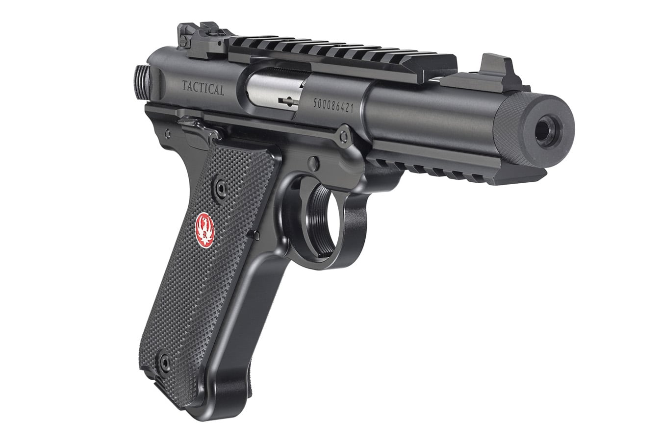 RUGER Mark IV Tactical 22LR Rimfire Pistol with Threaded Barrel