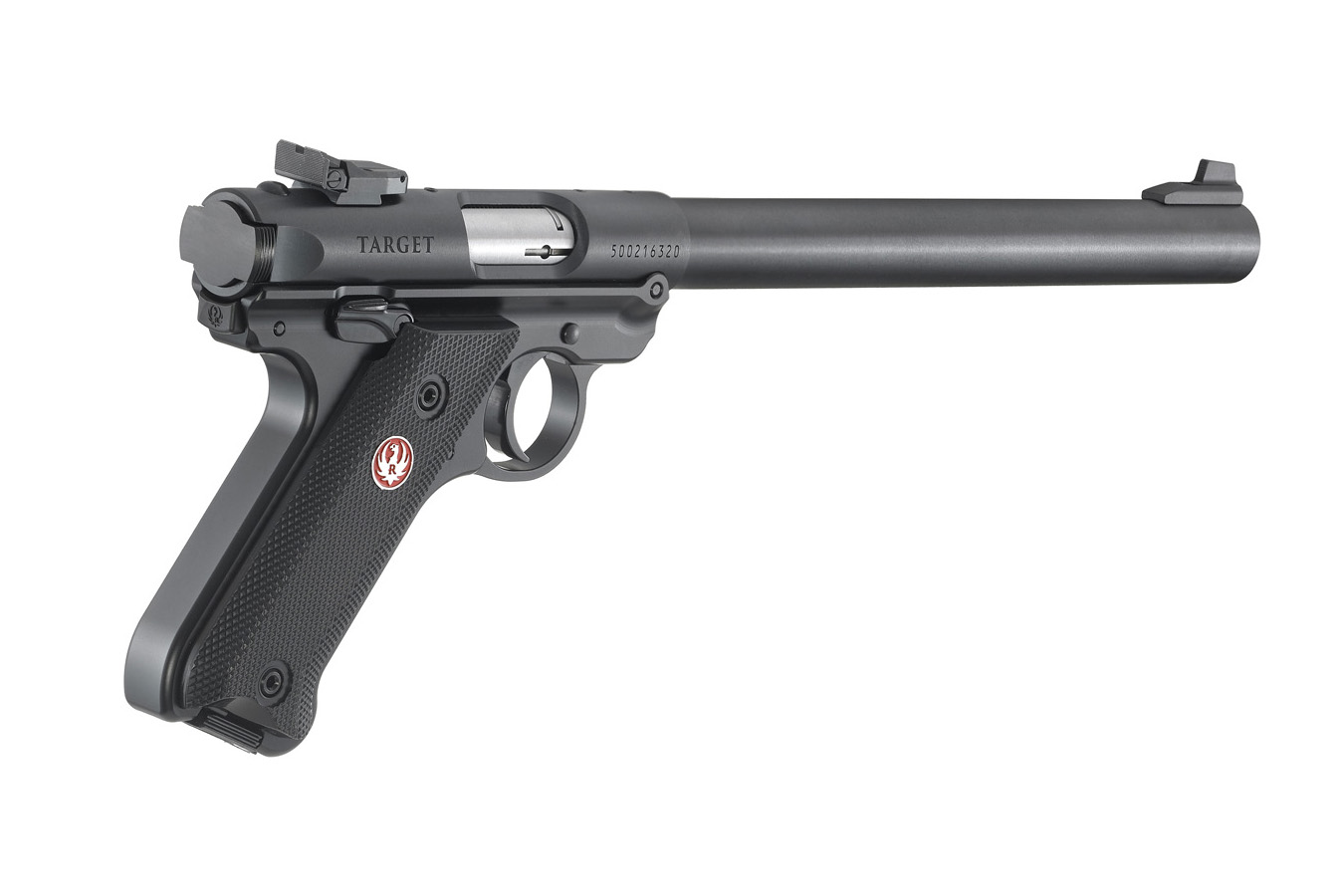 RUGER Mark IV Target 22LR Rimfire Pistol with 10-inch Barrel