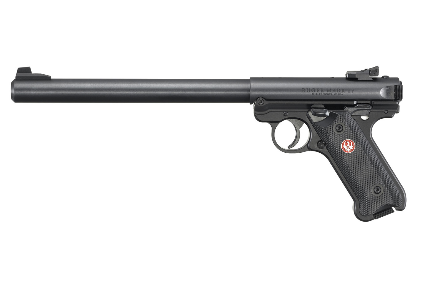 RUGER Mark IV Target 22LR Rimfire Pistol with 10-inch Barrel