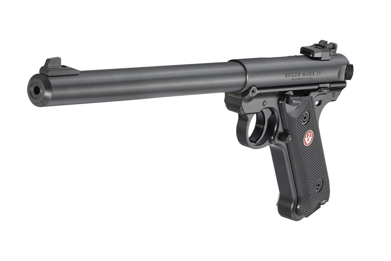 RUGER Mark IV Target 22LR Rimfire Pistol with 10-inch Barrel