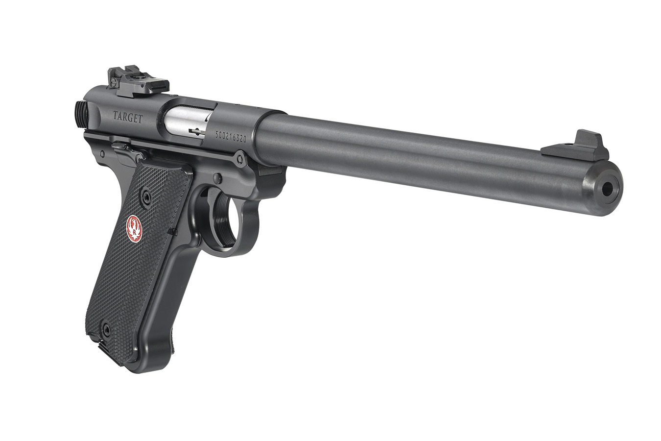 RUGER Mark IV Target 22LR Rimfire Pistol with 10-inch Barrel