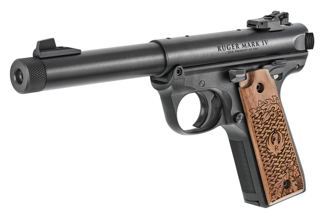 RUGER Mark IV 22/45 22LR 8th Edition Collectors Series Rimfire Pistol with Metal Licen