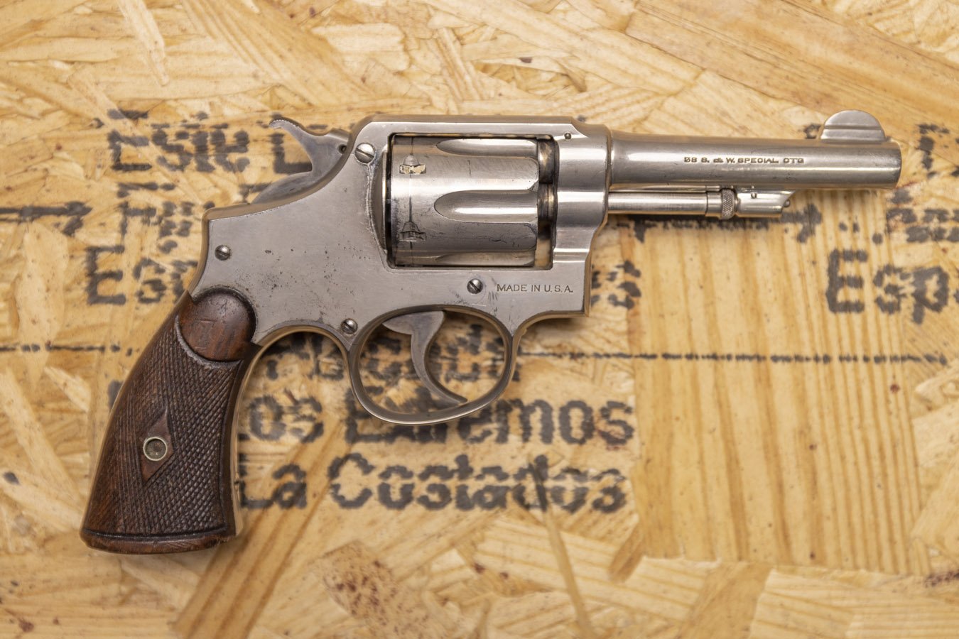 SMITH AND WESSON Model of 1905 - 4th Change .38 Special Police Trade-In Revolver