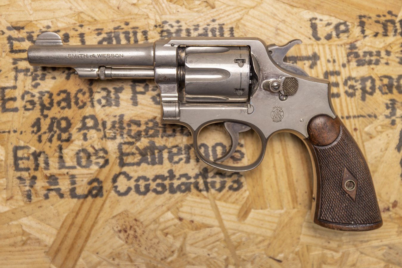 SMITH AND WESSON Model of 1905 - 4th Change .38 Special Police Trade-In Revolver