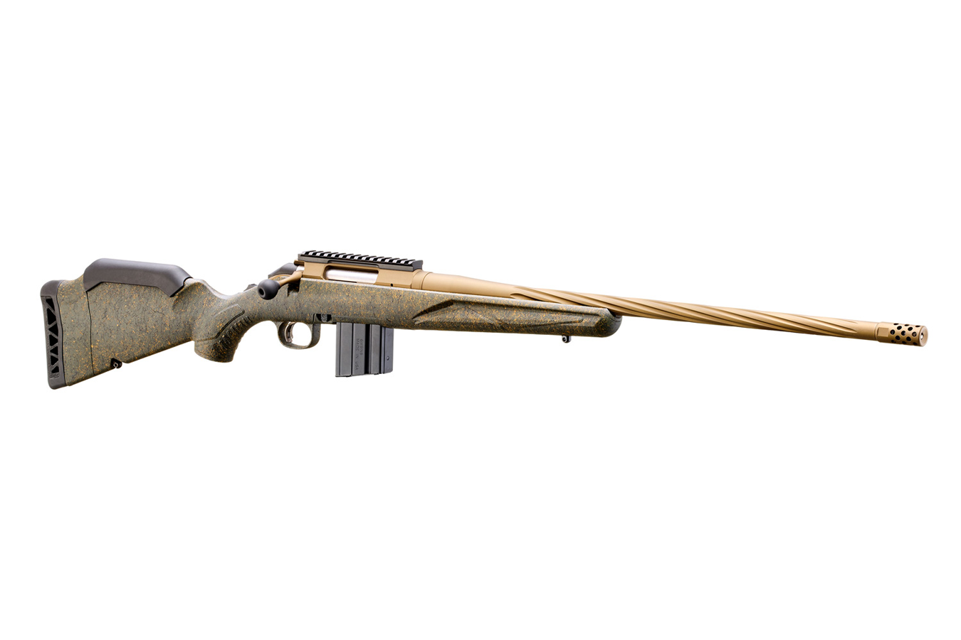 RUGER American Gen II Predator 6mm ARC Rifle Burnt Bronze