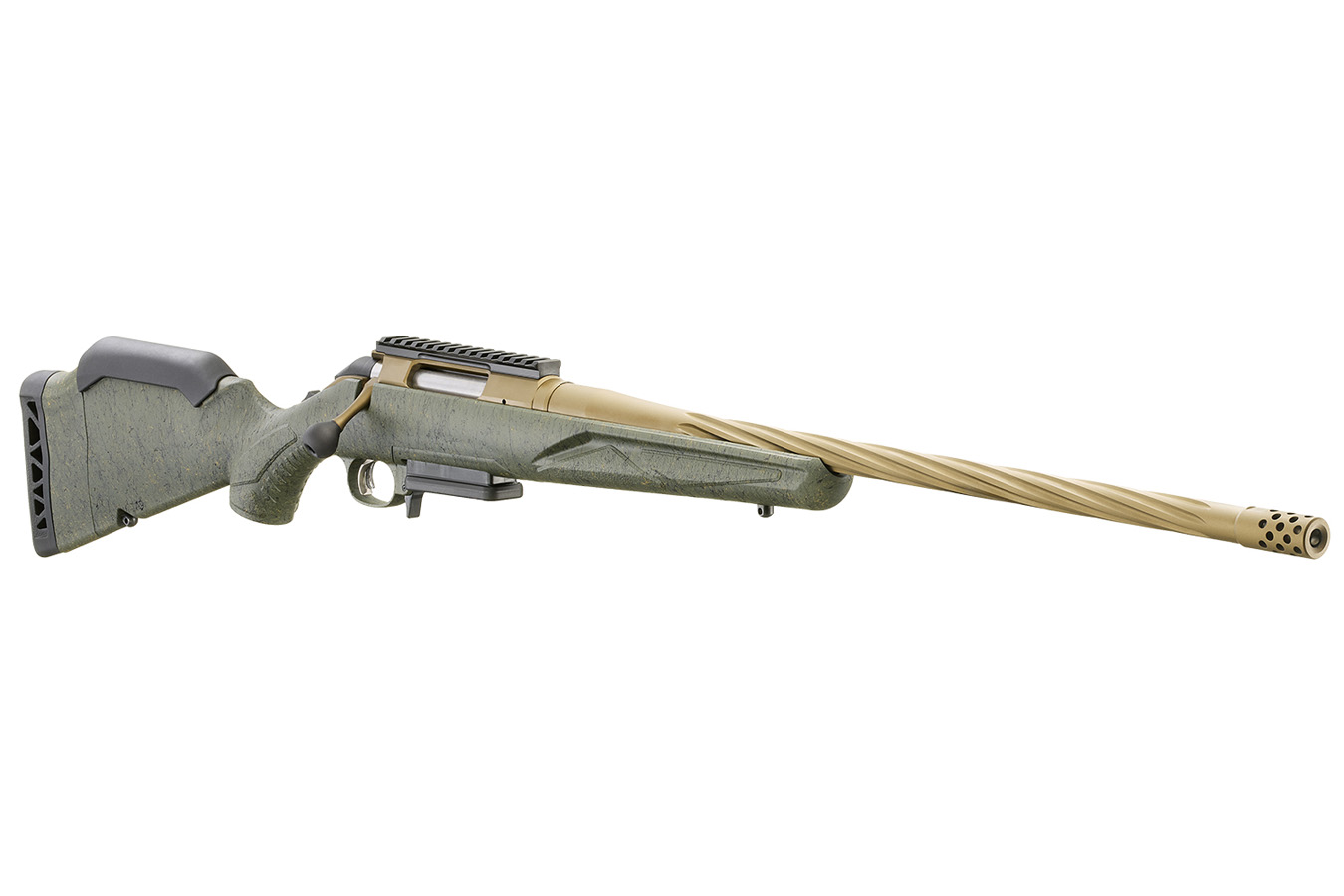 RUGER American Predator Gen II 30-06 Springfield Bolt-Action Rifle with Green Splatter Finish