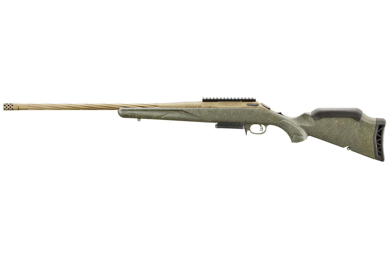 RUGER American Predator Gen II 30-06 Springfield Bolt-Action Rifle with Green Splatter Finish
