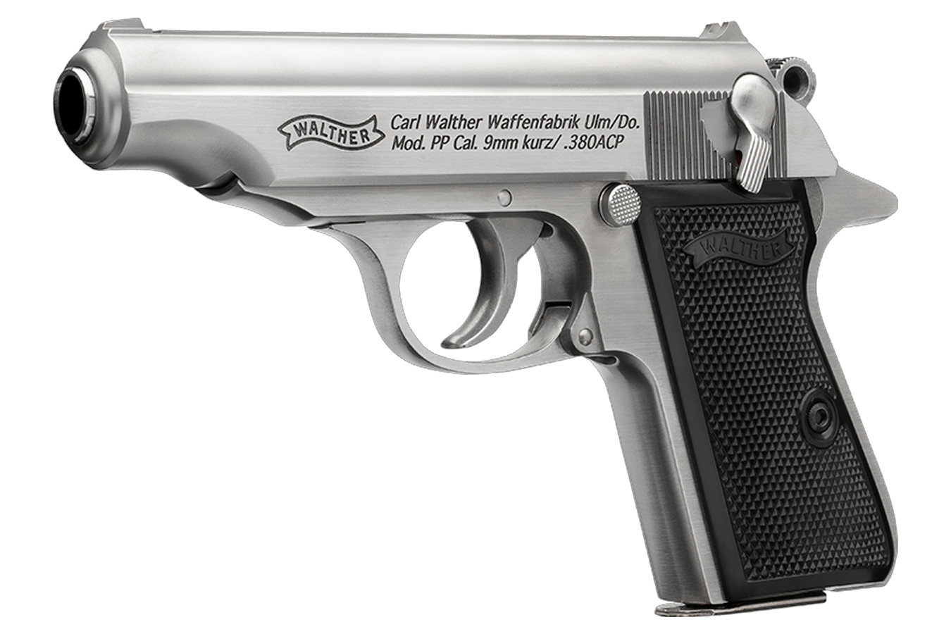 WALTHER PP 380 ACP Stainless Pistol